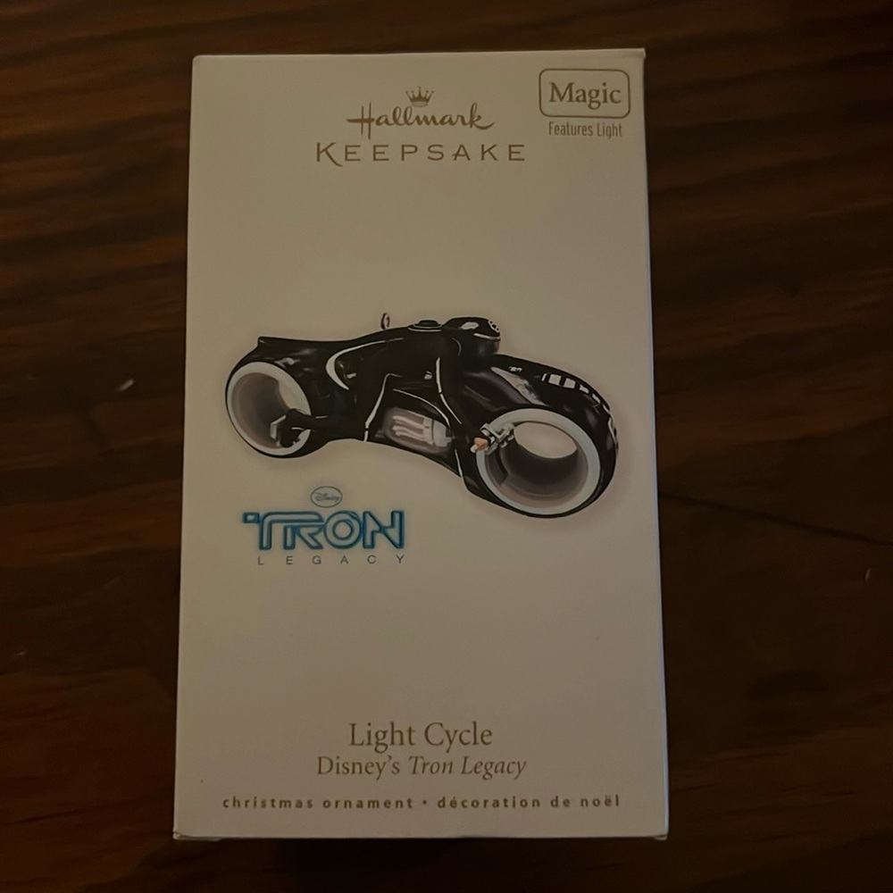 Hallmark keepsake light cycle. Disneys tron legacy